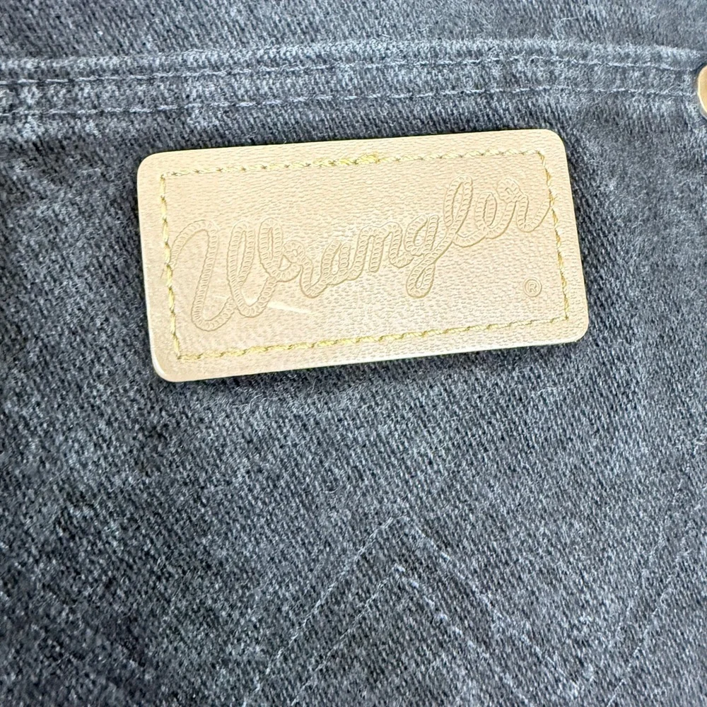 Vintage Wrangler 13MWZWK Cowboy Cut Jeans Mens 32x36 Faded Black Made in USA